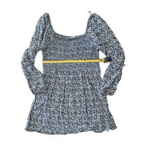 GAP Size XL floral midi peasant top dress